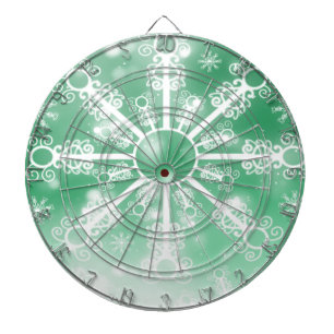 Green Snowflake Dartbord