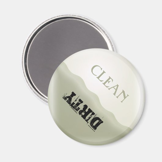 Green Soap Elegant Dishwasher Magnet (Voorkant / Achterkant)