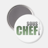 Green Sous Chef Magneet (Voorkant / Achterkant)