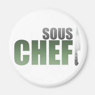 Green Sous Chef Magneet