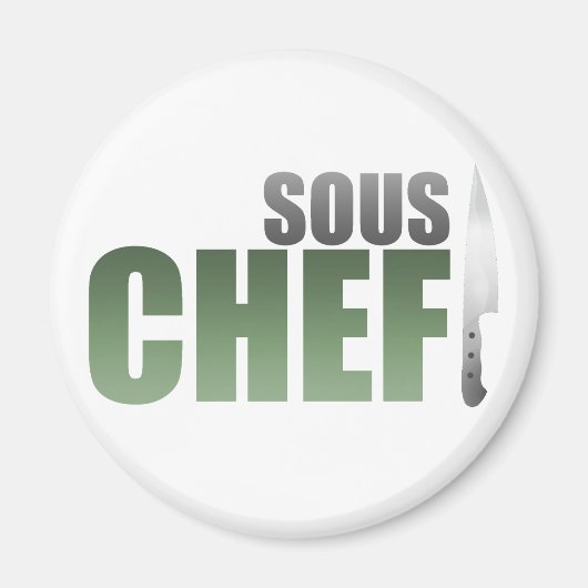 Green Sous Chef Magneet (Voorkant)