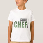 Green Sous Chef T-shirt (Voorkant)