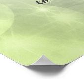 Green Sparkle Holistic Blessing Poster (Hoek)