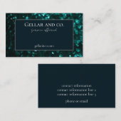 Green Sparkles Visitekaartje (Voorkant / Achterkant)