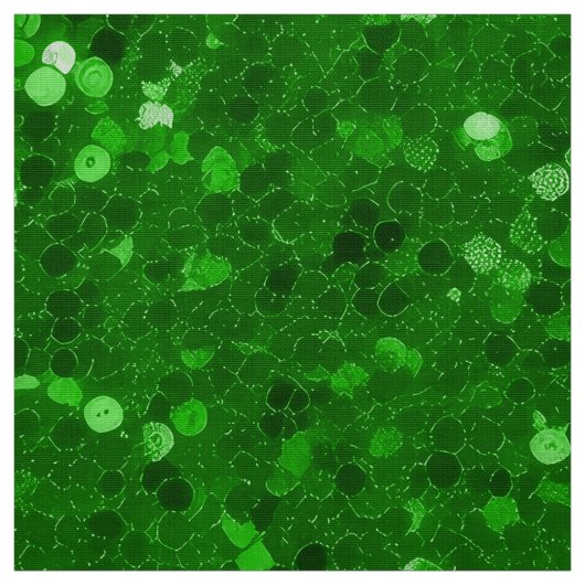 Green sparkling glitter pattern stof (Swatch)
