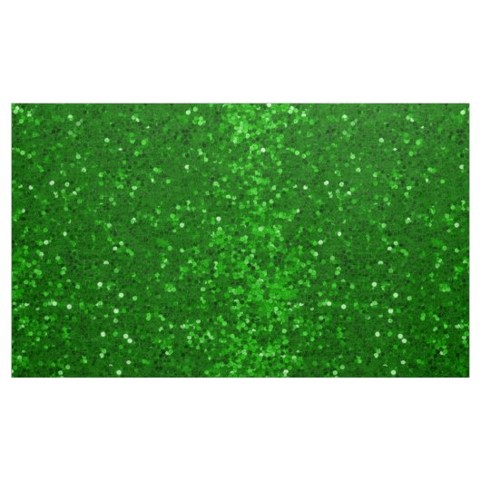 Green sparkling glitter pattern stof (Yard (91,4 cm))