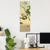 Green Sparrows no.1 Poster (Thuiskantoor)