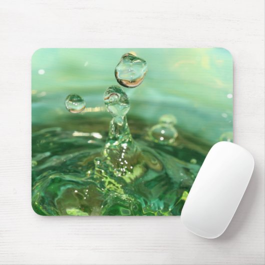 Green Splash Mousepad Muismat (Met muis)