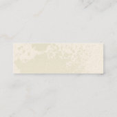 Green Splatter - Skinny Mini Visitekaartje (Achterkant)