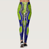 Green Splotches  Leggings (Achterkant)