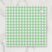 Green Spook-tacular Halloween Spooky Trick Treat Bedankjes Labels (Achterkant)