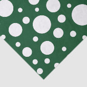 Green Spots tissuepapier (Detail)