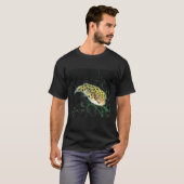 Green spotted puffer t-shirt (Voorkant volledig)