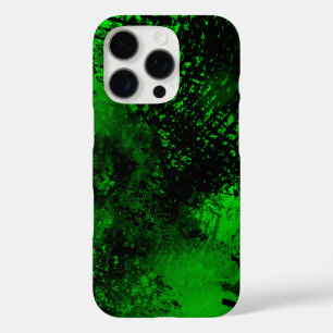 Green Spray Paint Effect iPhone 16 Hoesje