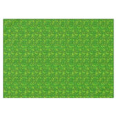 Green Spring Clover St. Patrick's Day Tafelkleed (Voorkant (Horizontaal))