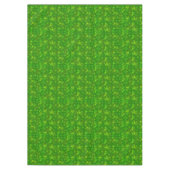 Green Spring Clover St. Patrick's Day Tafelkleed (Voorkant)