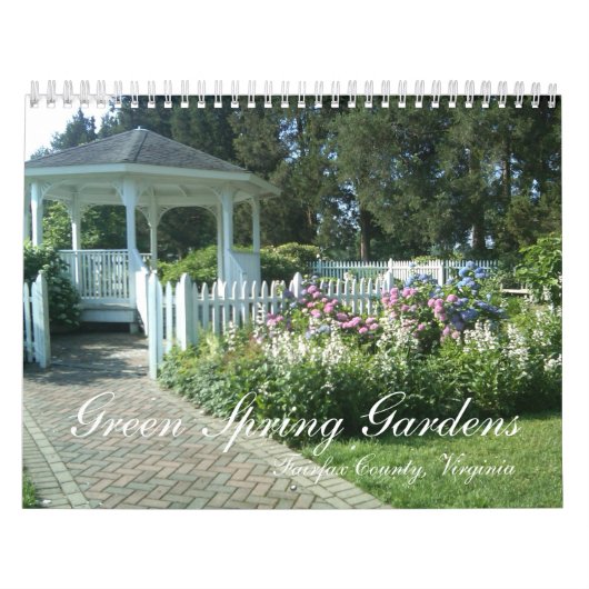Green Spring Gardens, Fairfax County, Virginia, Ve Kalender (Hoes)
