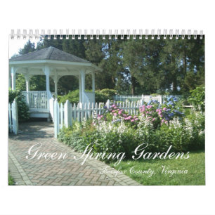Green Spring Gardens, Fairfax County, Virginia, Ve Kalender