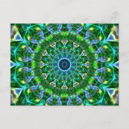 Green Spring Kaleidoscope Briefkaart