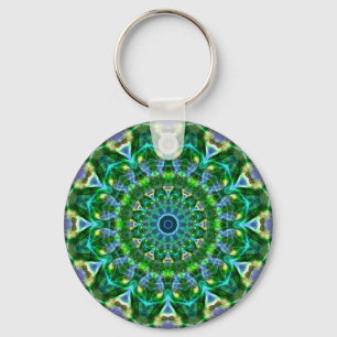 Green Spring Kaleidoscope Sleutelhanger