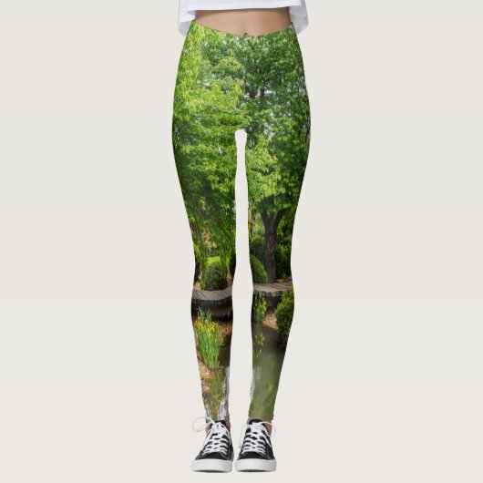 Green Spring Stroll Leggings (Voorkant)