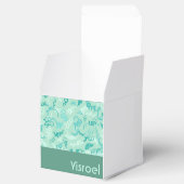 Green Squiggles upsherin gunstbox Bedankdoosjes (Geopend)