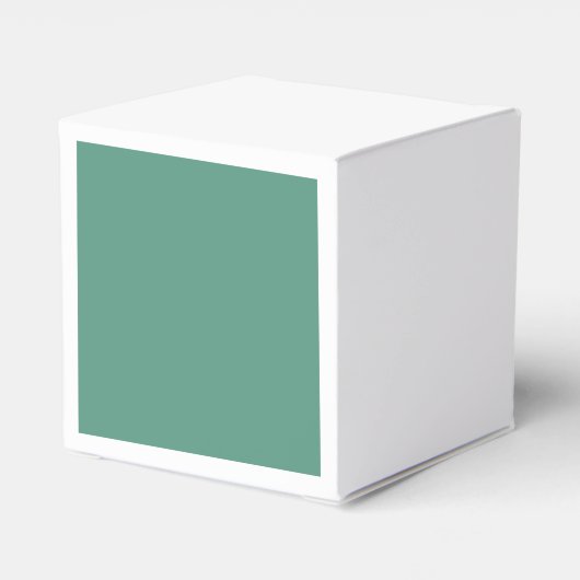 Green Squiggles upsherin gunstbox Bedankdoosjes (Achterkant)