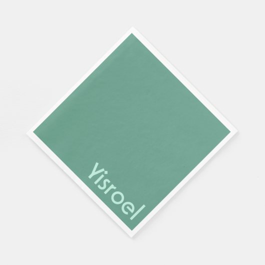 Green Squiggles upsherin servetten (Hoek)