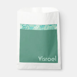 Green Squiggles upsherin voorkeurstassen Bedankzakje