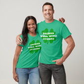 Green St Patricks Day | Drinken goed met anderen T-shirt (Unisex)