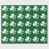 Green St Patricks Day, het hart van de Ierse Patty Cadeaupapier (Vlak)