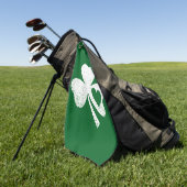 Green St Patricks Day, het hart van de Ierse Patty Golfhanddoek (Groen)