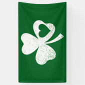 Green St Patricks Day, het hart van de Ierse Patty Spandoek (Verticaal)