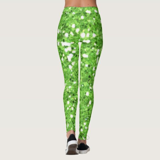 Green St. Patrick's Day Leggings (Achterkant)
