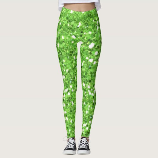 Green St. Patrick's Day Leggings (Voorkant)