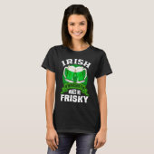 Green St Patrick's Day pajamas Irish Whiskey Makes T-shirt (Voorkant volledig)