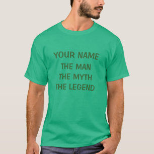 Green St Patricks Day shirt De man mythe legende