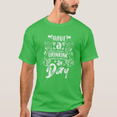 Green St Patricks Day T-shirt (Voorkant)
