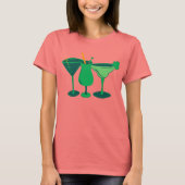 Green St. Patty's Day Cocktails T-shirt (Voorkant)