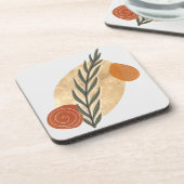 Green Stalk Boho Bier Onderzetter (Linkerzijde)