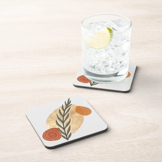 Green Stalk Boho Bier Onderzetter (Rechterzijde)