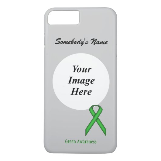 Green Standard Ribbon Tmpl van Kenneth Yoncich Case-Mate iPhone Case (Achterkant)