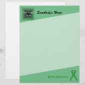 Green Standard Ribbon van Kenneth Yoncich (Voorkant / Achterkant)