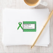 Green Standard Ribbon van Kenneth Yoncich Etiket (Insitu)