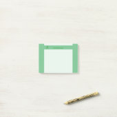 Green Standard Ribbon van Kenneth Yoncich Post-it® Notes (Op bureau)