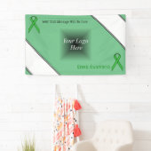 Green Standard Ribbon van Kenneth Yoncich Spandoek (Insitu)