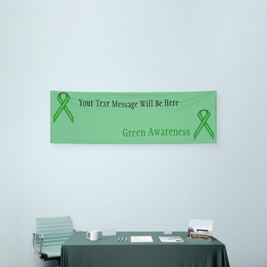 Green Standard Ribbon van Kenneth Yoncich Spandoek (Beurs)