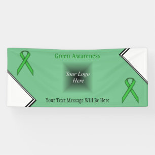 Green Standard Ribbon van Kenneth Yoncich Spandoek