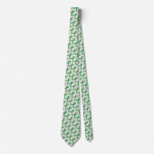 Green Standard Ribbon van Kenneth Yoncich Stropdas (Voorkant)