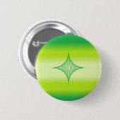 Green Star-Button Ronde Button 5,7 Cm (Voorkant /achterkant)